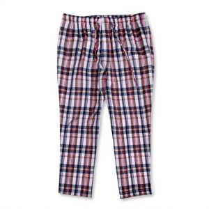 Brooks Brothers Men's Cotton Drawstring Pajama Pants - Pink Multi Plaid