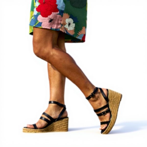 Vionic Capri Sabina Womens Wedge Sandals Orthotic Support