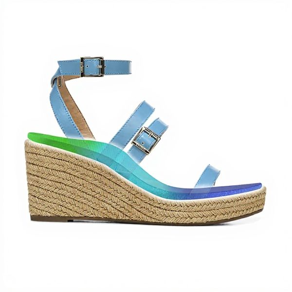 Vionic Capri Sabina Womens Wedge Sandals Orthotic Support