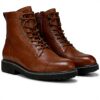 Vionic Mens Livermore Oxford Boots Leather Arch Support