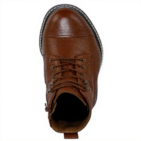 Vionic Mens Livermore Oxford Boots Leather Arch Support