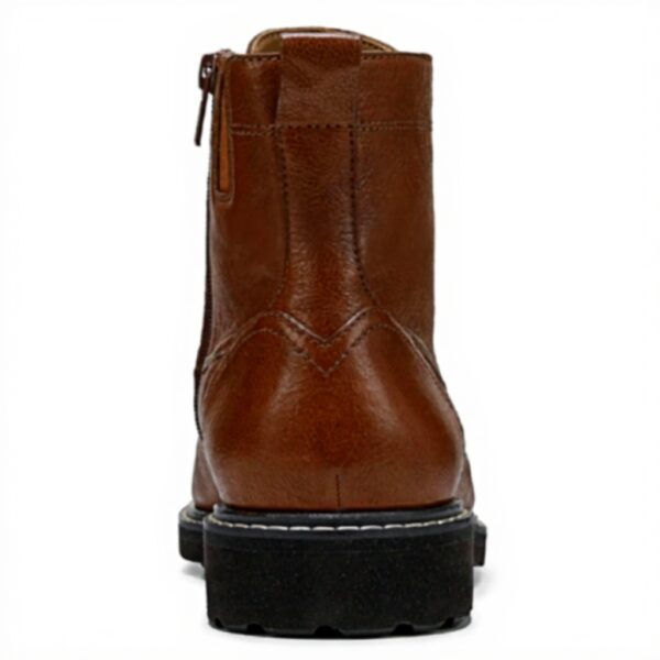 Vionic Mens Livermore Oxford Boots Leather Arch Support