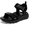 Vionic Men's Walk Max Wanderer Sport Sandal Black Nappa