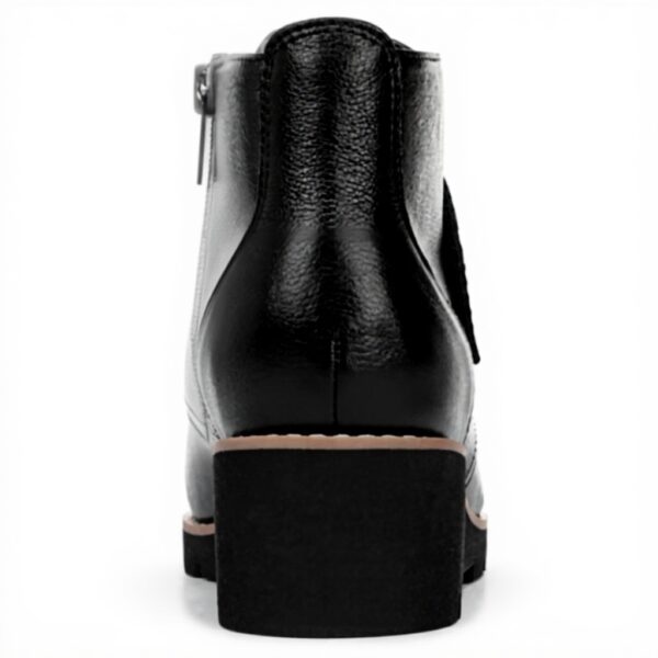 Vionic Women's Abby Ankle Boot Leather Wedge Comfort