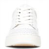Vionic Womens Abyss Ysenia Leather Trainers White