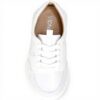 Vionic Womens Abyss Ysenia Leather Trainers White