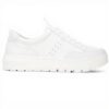 Vionic Womens Abyss Ysenia Leather Trainers White