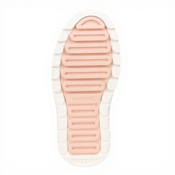 Vionic Womens Abyss Ysenia Leather Trainers White