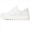 Vionic Womens Abyss Ysenia Leather Trainers White