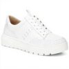 Vionic Womens Abyss Ysenia Leather Trainers White