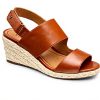 Vionic Women's Brooke Wedge Sandals Orthotic Arch Support
