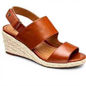 Vionic Women's Brooke Wedge Sandals Orthotic Arch Support
