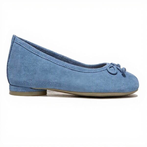 Vionic Women's Callisto Ballet Flat Supportive Blue Shadow