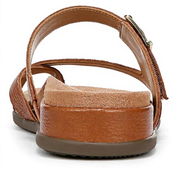 Vionic Women's Carmela Slide Sandal Leather Arch Support