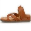 Vionic Women's Carmela Slide Sandal Leather Arch Support