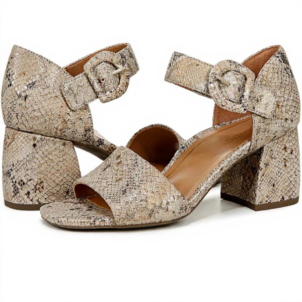 Vionic Women's Chardonnay Heeled Sandal Arch Support Fashion