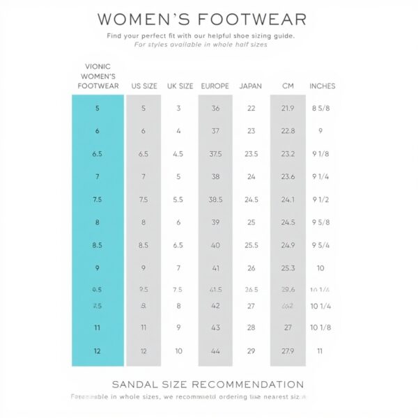 Vionic Women's Magnifying Glass Flat Sandal Orthotic Support