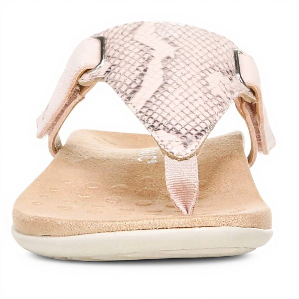 Vionic Womens Rest Wanda Loafer Leather Supportive Sandals