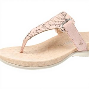 Vionic Womens Rest Wanda Loafer Leather Supportive Sandals