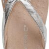Vionic Bella Womens Orthotic Thong Sandals Aluminum Metallic-4