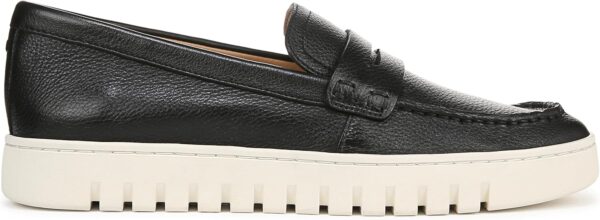 Vionic Mens Uptown Loafers Orthotic Support Black Leather-5
