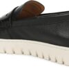 Vionic Mens Uptown Loafers Orthotic Support Black Leather-6