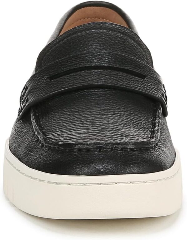 Vionic Mens Uptown Loafers Orthotic Support Black Leather-1