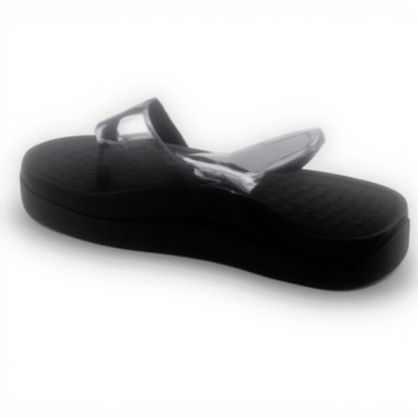 Vionic Mens Sandals Black Leather Arch Support