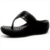Vionic Mens Sandals Black Leather Arch Support