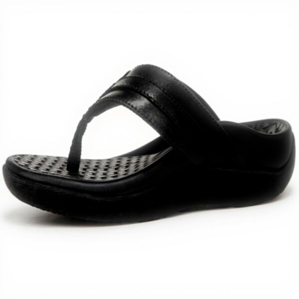 Vionic Mens Sandals Black Leather Arch Support