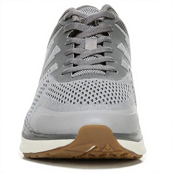 Vionic Unisex Oxford Shoes Arch Support Light Grey Wasabi