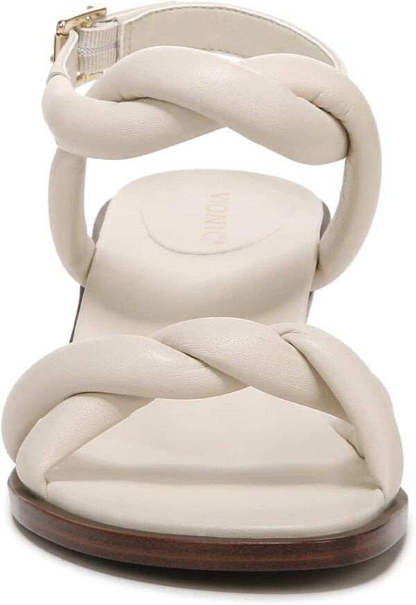 Vionic Angelica Heeled Sandal Women's Arch Support Cream-5