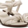 Vionic Angelica Heeled Sandal Women's Arch Support Cream-1