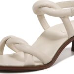 Vionic Angelica Heeled Sandal Women's Arch Support Cream-0