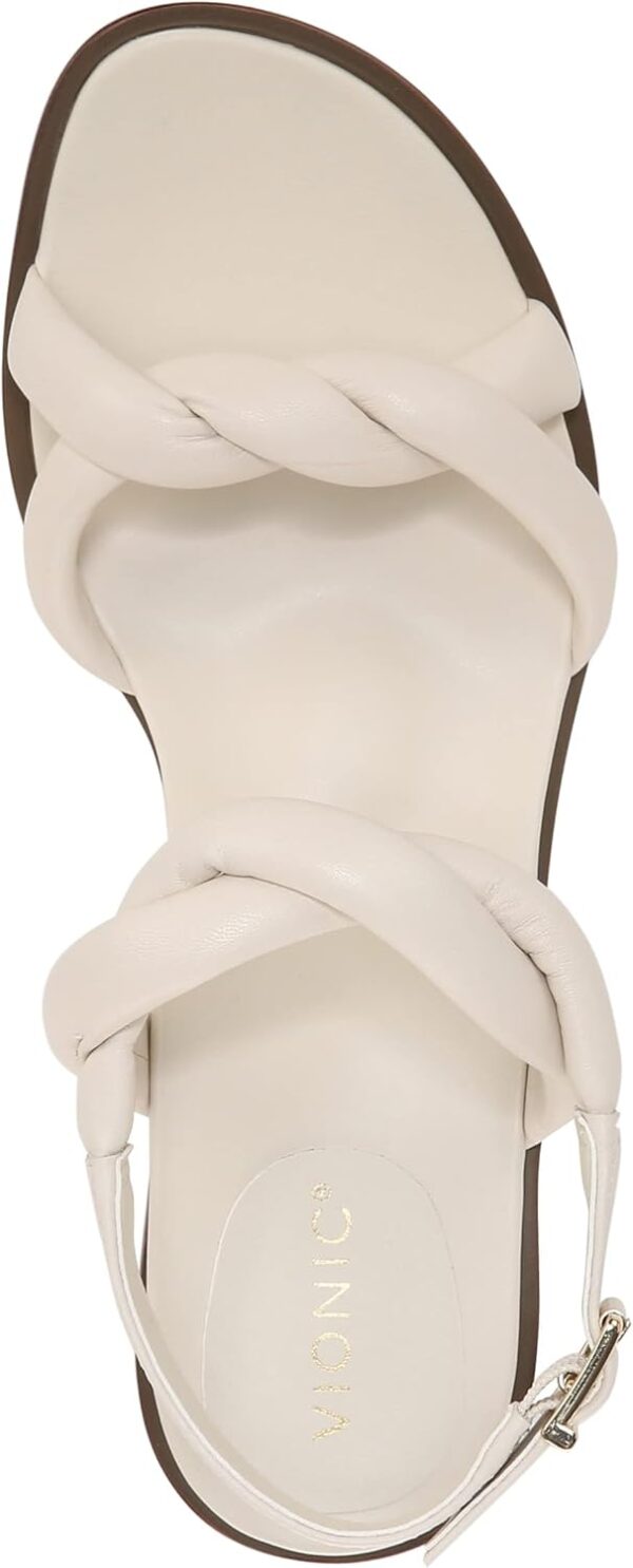 Vionic Angelica Heeled Sandal Women's Arch Support Cream-2