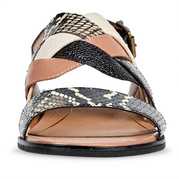 Vionic Womens Citrine Kendra Leather Sandals Comfort