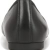 Vionic Women's Delanie Ballet Flat Leather Arch Support-6