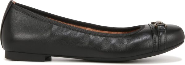Vionic Women's Delanie Ballet Flat Leather Arch Support-4