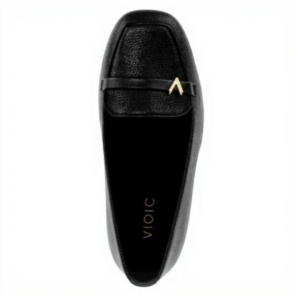 Vionic Womens Hayes Ballet Flat Leather Arch Support Shoes