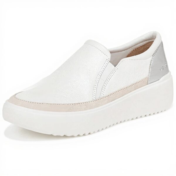 Vionic Womens Kearny Slip-On Trainers Leather Comfort Shoes