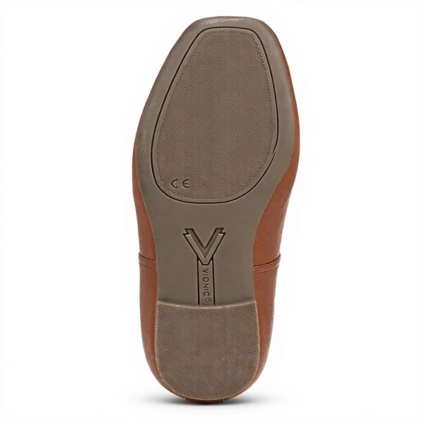 Vionic Womens Ballet Flat Shoes Leather Arch Support