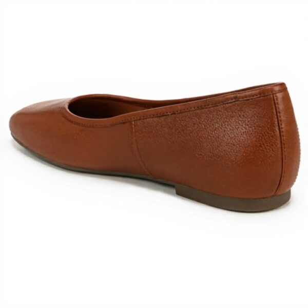 Vionic Womens Ballet Flat Shoes Leather Arch Support