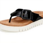 Vionic Womens Uptown Marin Flip Flop Arch Support Sandals