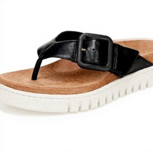 Vionic Womens Uptown Marin Flip Flop Arch Support Sandals