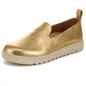 Vionic Womens Uptown Willa Sneaker Leather Arch Support