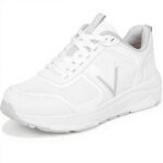 Vionic Womens Walk Strider Sneaker Leather Arch Support
