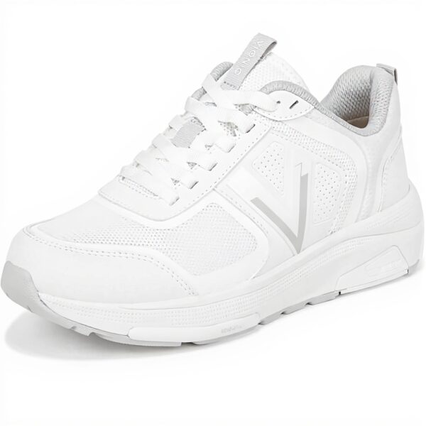 Vionic Womens Walk Strider Sneaker Leather Arch Support