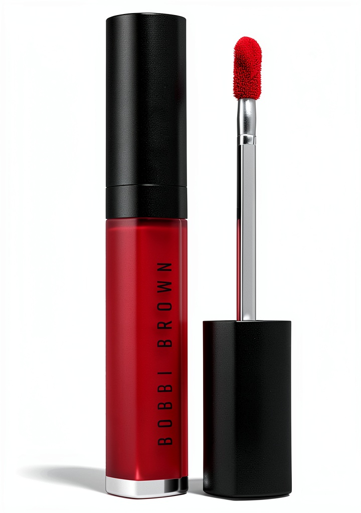 Bobbi Brown Crushed Oil-Infused Gloss applied on lips showing glossy finish